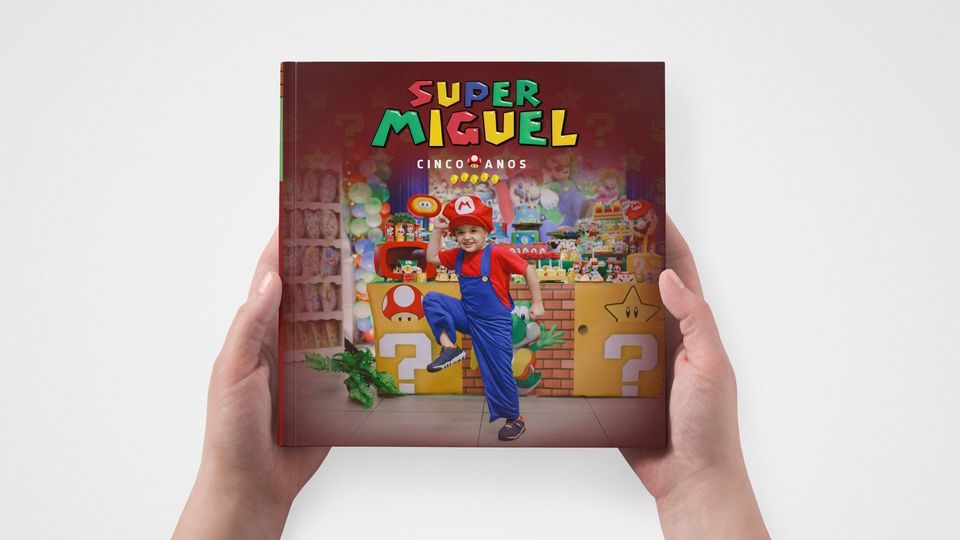 5 anos Miguel- Super Mario Bros