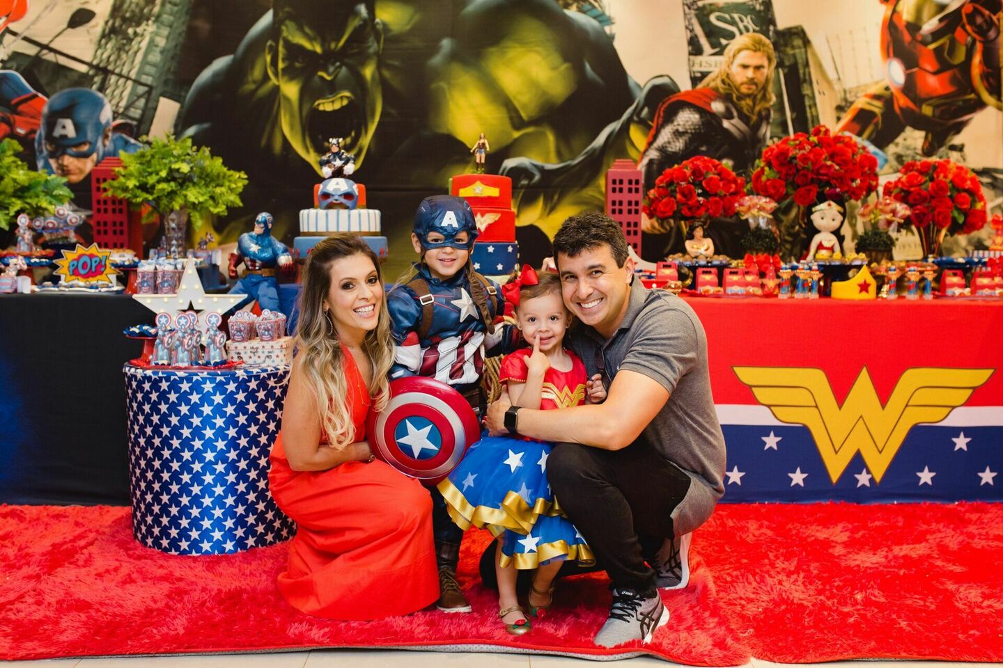 Festa Infantil, Super-heróis Marvel - Casa de Festas - Cerrado Kids - Brasília