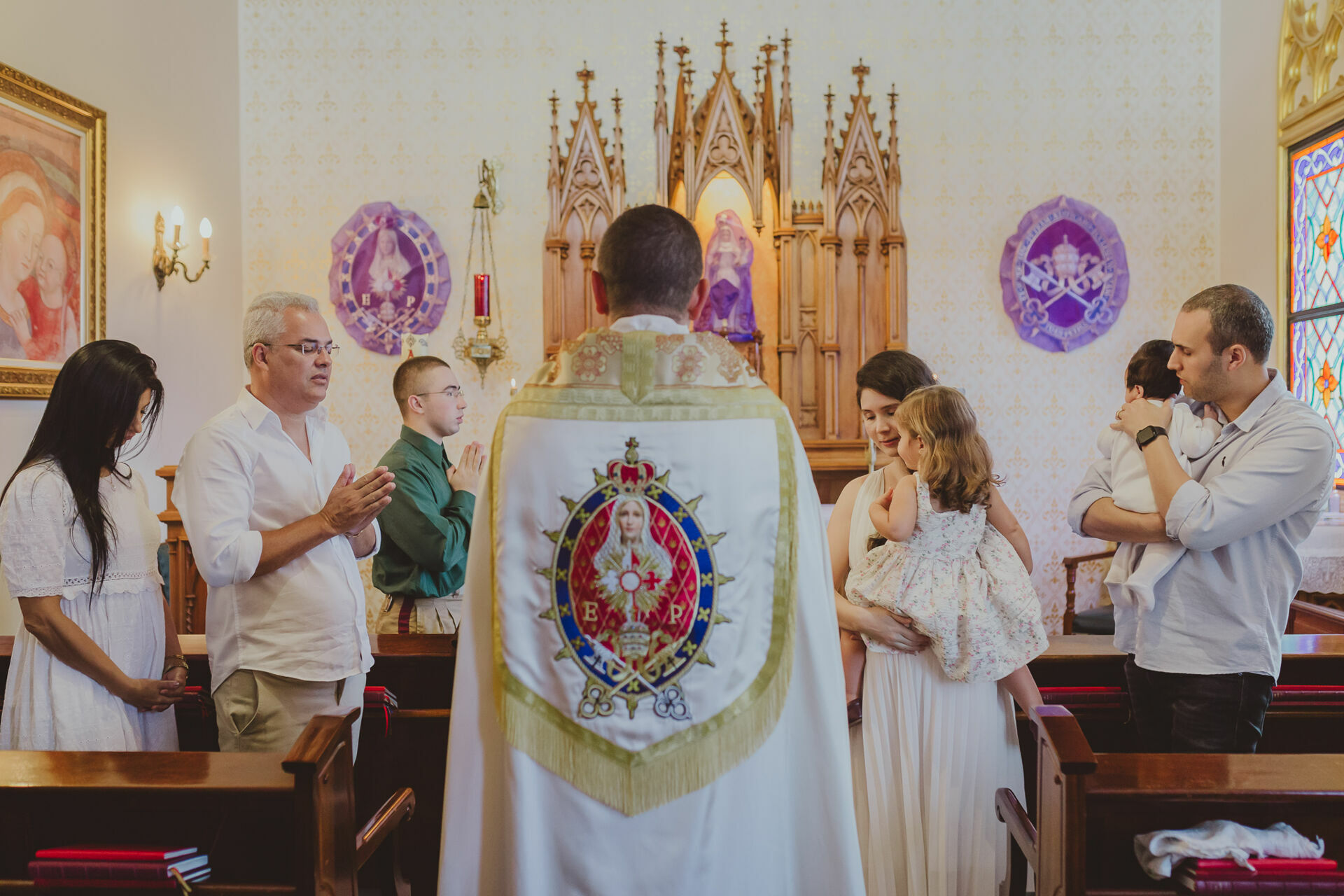 Foto Batizado José Felipe Arautos do Evangelho - Brasília - Imagem 20