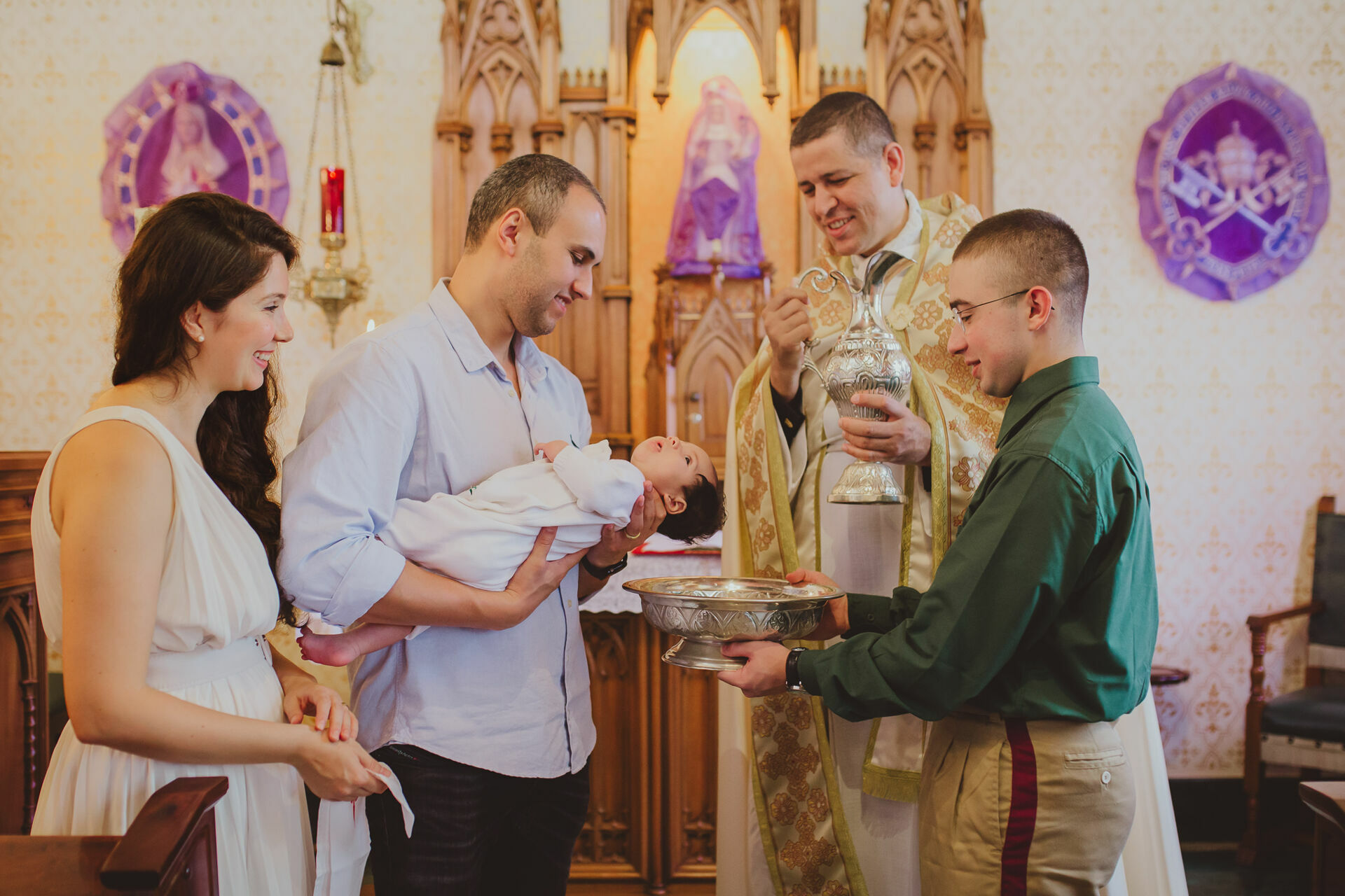 Foto Batizado José Felipe Arautos do Evangelho - Brasília - Imagem 29