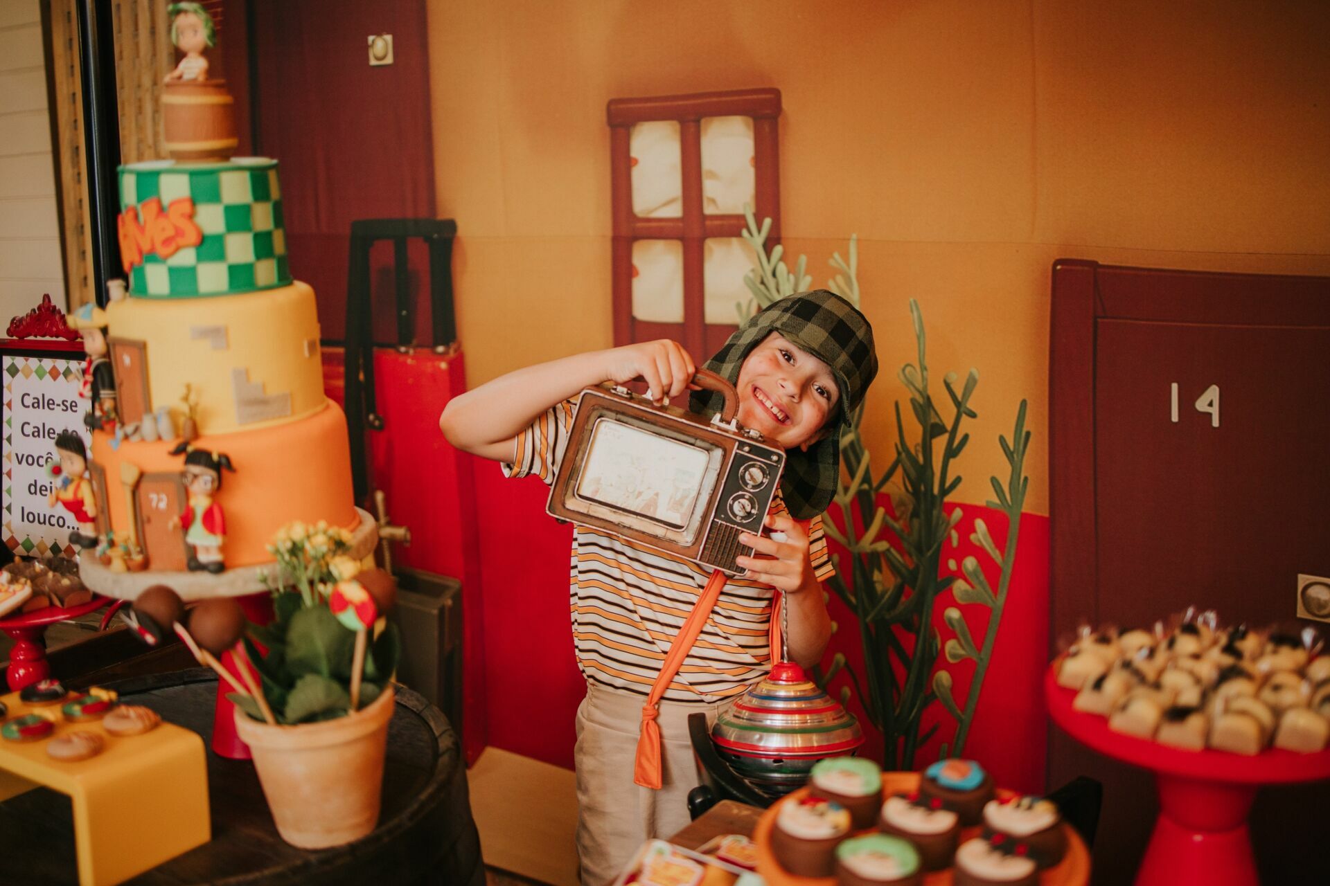 Foto Luigi 7 anos - Turma do Chaves - AMBr - Imagem 30