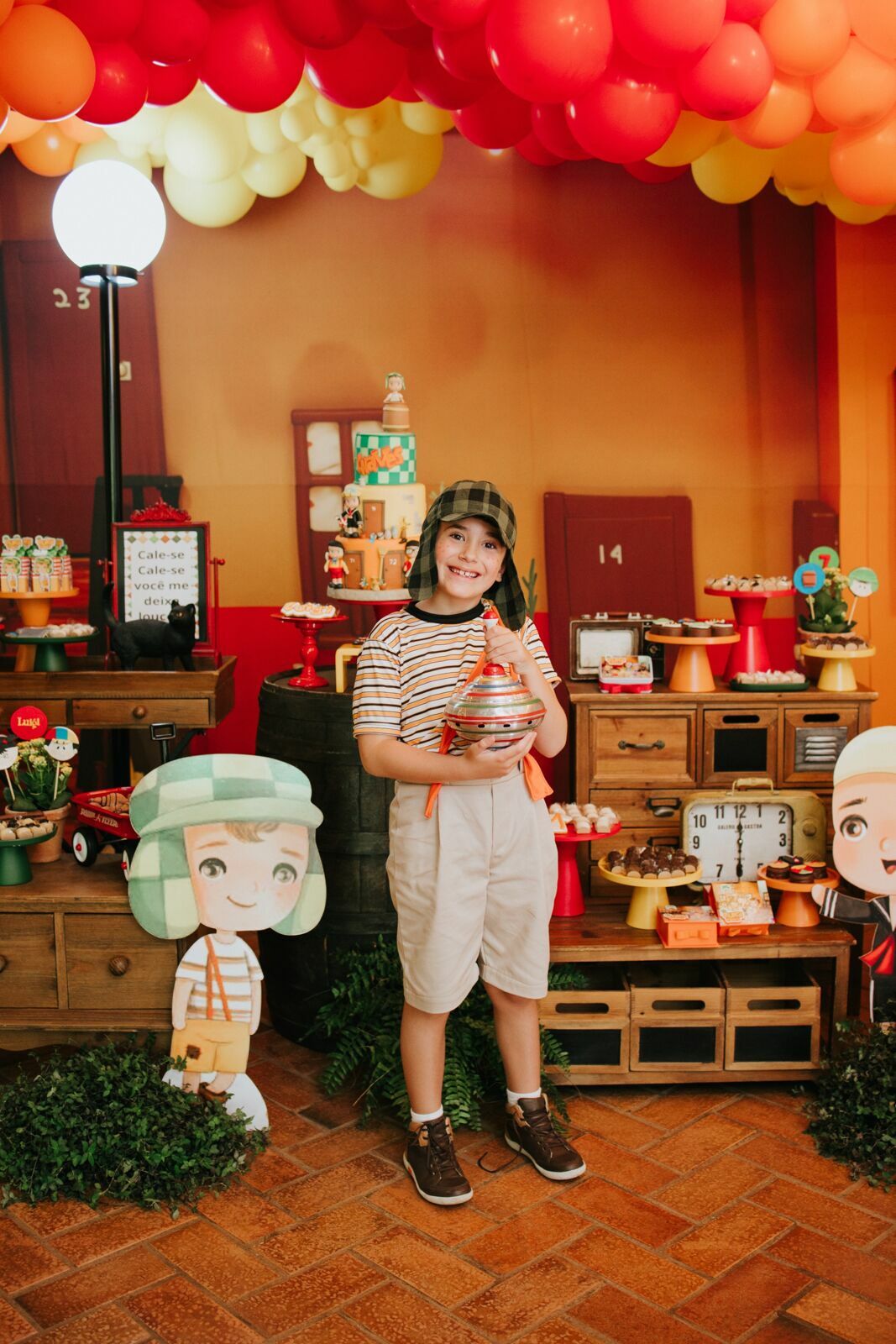 Foto Luigi 7 anos - Turma do Chaves - AMBr - Imagem 17