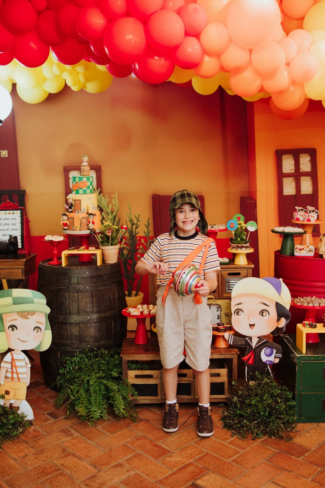 Foto Luigi 7 anos - Turma do Chaves - AMBr - Imagem 13