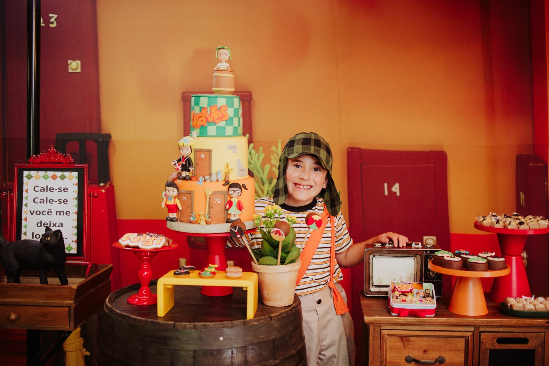 Foto Luigi 7 anos - Turma do Chaves - AMBr - Imagem 12