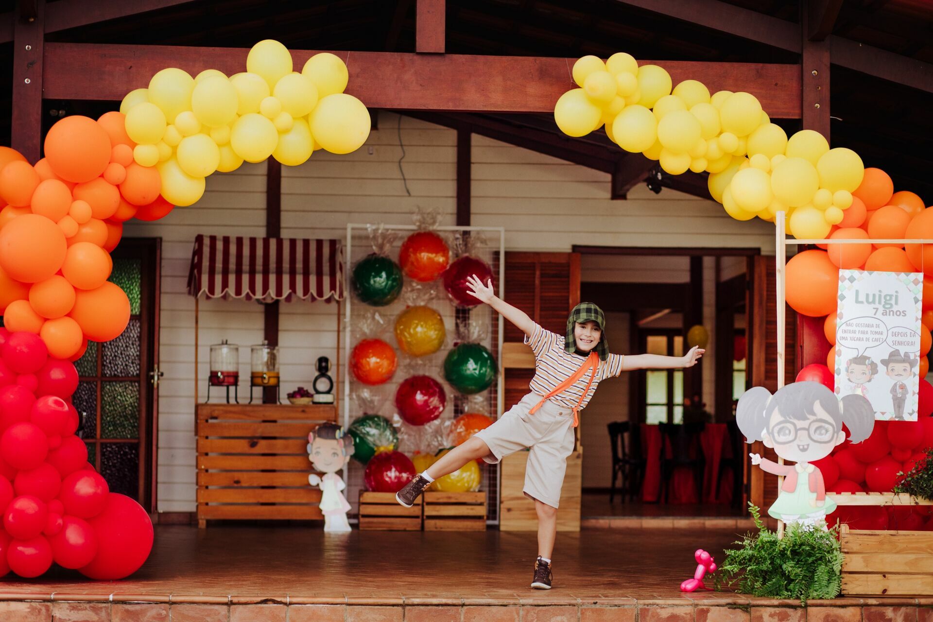 Foto Luigi 7 anos - Turma do Chaves - AMBr - Imagem 22