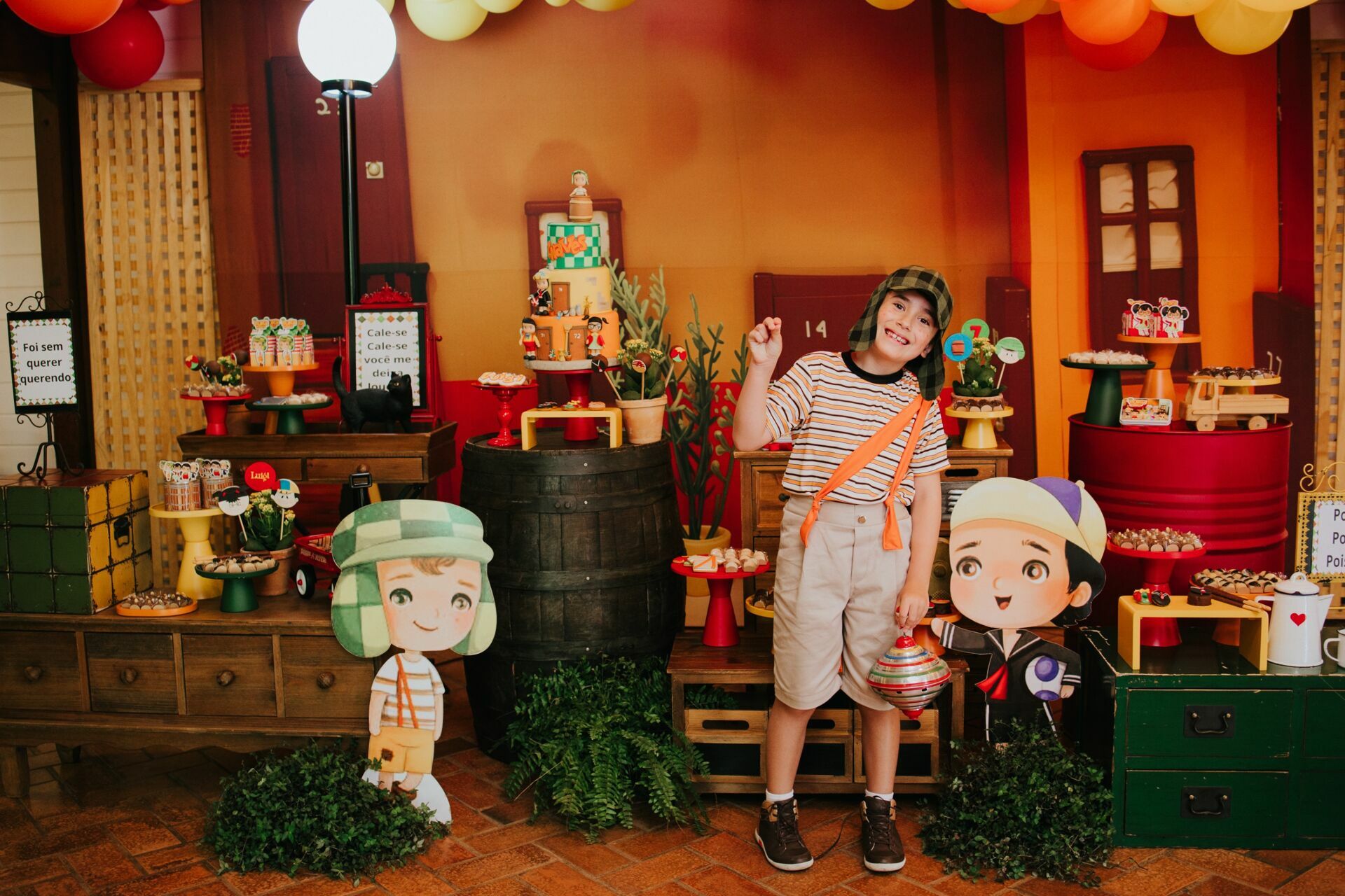 Foto Luigi 7 anos - Turma do Chaves - AMBr - Imagem 14