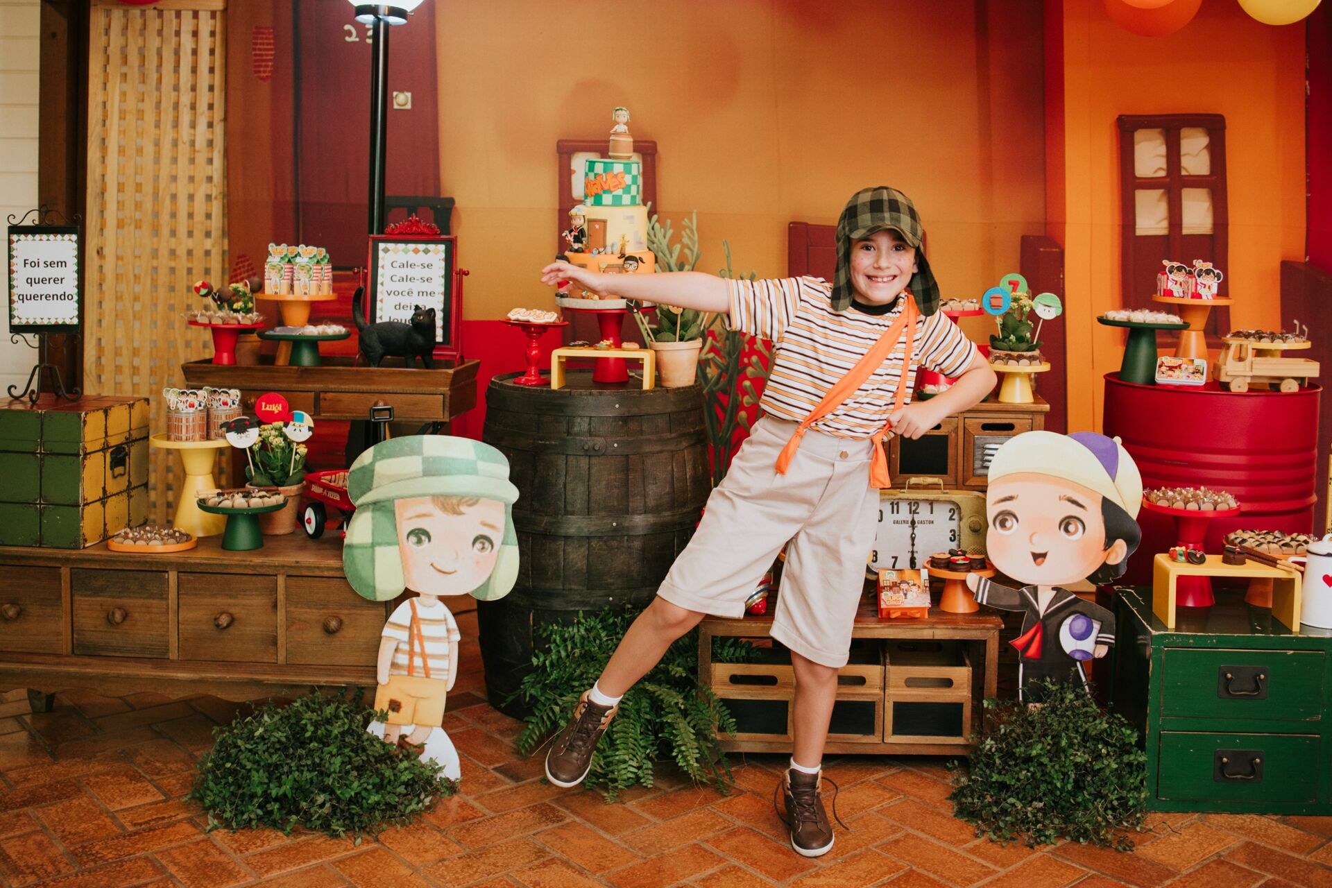 Foto Luigi 7 anos - Turma do Chaves - AMBr - Imagem 18